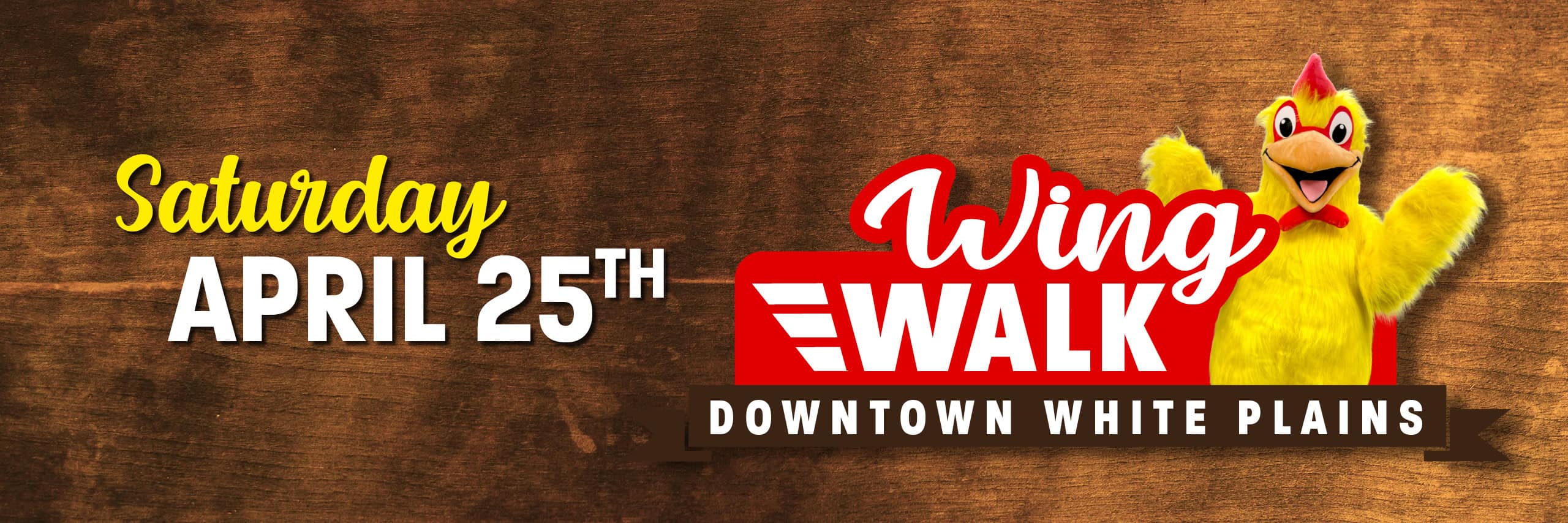 Downtown White Plains Wing Walk 2026